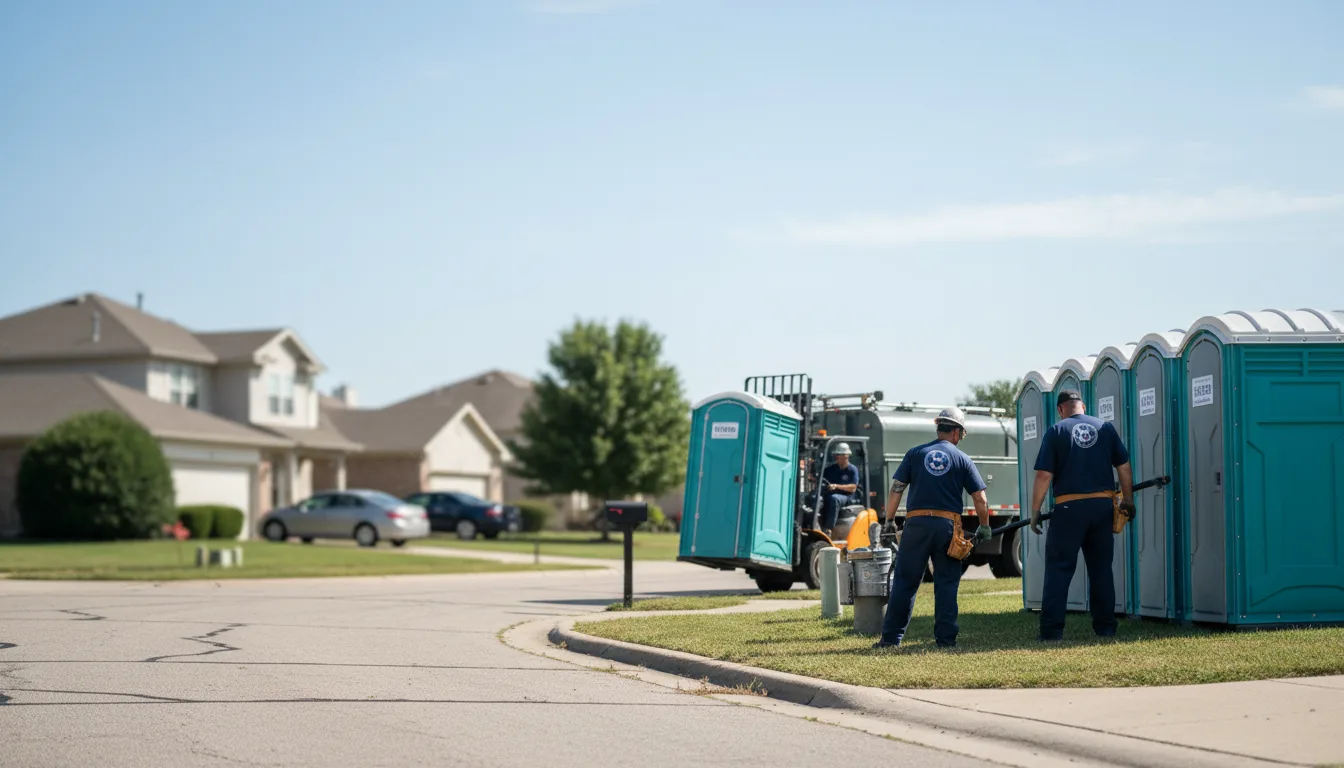 Porta Potty Rental in University Heights, IA near me